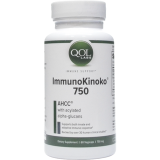 QOL Labs ImmunoKinoko AHCC 750 Mg 60 Vcaps