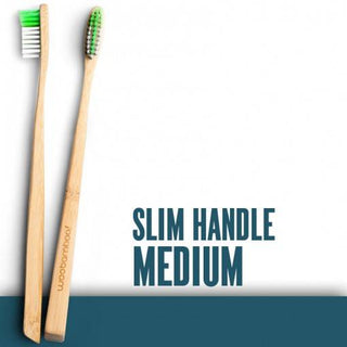Woobamboo Toothbrush Adult Slim Medium