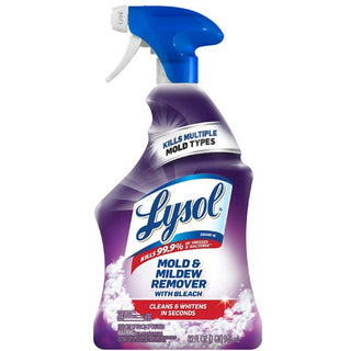 Lysol Brand Mold And Mildew Remover With Bleach, 32 Oz Spray Bottle