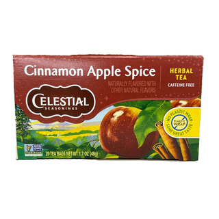 Celestial Seasonings Herbal Tea, Caffeine Free, Cinnamon Apple Spice, Tea Bags
