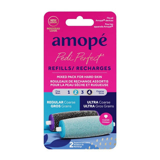 Amope Pedi Perfect Electronic Foot File Regular & Ultra Coarse Refills