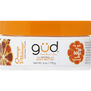 Gud Body Butter, Natural, Orange Petalooza 6 Oz