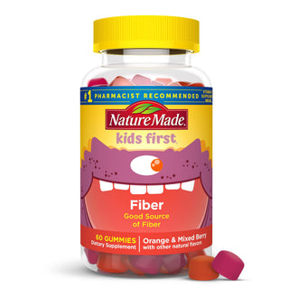 Nature Made Kids First Fiber Gummies Orange & Mixed Berry