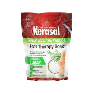 Kerasal Plus Natural Tea Tree Oil Foot Therapy Soak, 2 Lbs