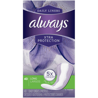 Always Anti-Bunch Xtra Protection Daily Liners Long Unscented, Anti Bunch Helps You Feel Comfortable