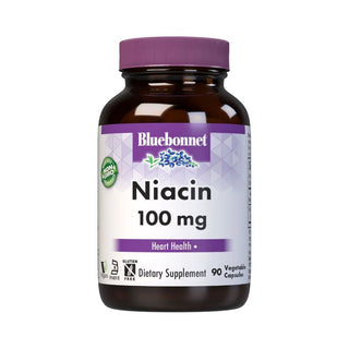Bluebonnet Niacin 100 Mg, 90 Vegetable Capsules, Nutrition