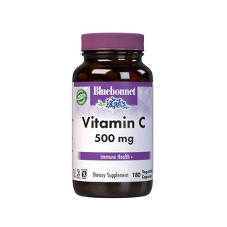 Bluebonnet Vitamin C 500 Mg, 180 Vcaps, Nutrition