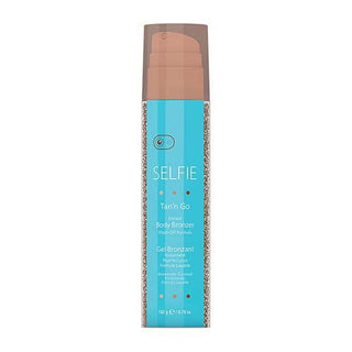Selfie Tan 'N Go Instant Body Bronzer Wash Off Formula, 6.78 Oz