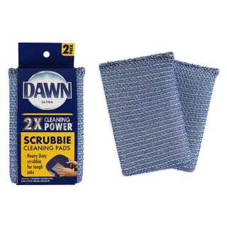 Dawn Cleaning Pads, Scrubbie, 2 Pack