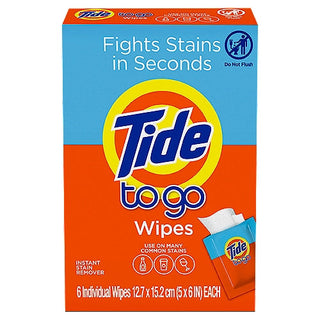 Tide To Go Instant Stain Remover Wipes