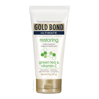 Gold Bond Ultimate Skin Therapy Cream, Restoring, Green Tea & Vitamin C, Light Fresh Scent