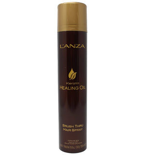 L'anza Keratin Healing Oil Brush Thru Hair Spray 10.6 Oz
