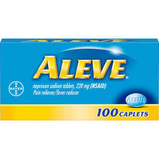 Aleve Naproxen Sodium 220mg Pain Reliever/Fever Reducer 100