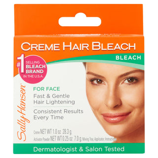 Sally Hansen Creme Hair Bleach Kit For Face