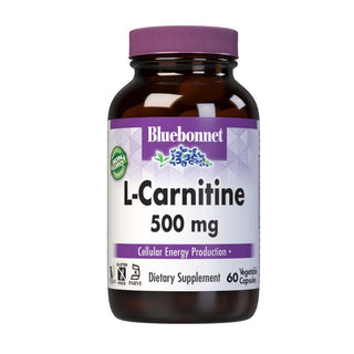 Bluebonnet Nutrition L-Carnitine 500 Mg - 60 Vegetable Capsules