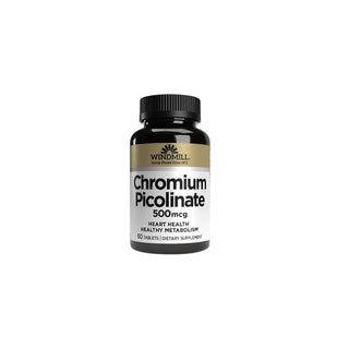 Windmill Chromium Picolinate 500 Mcg Tablets