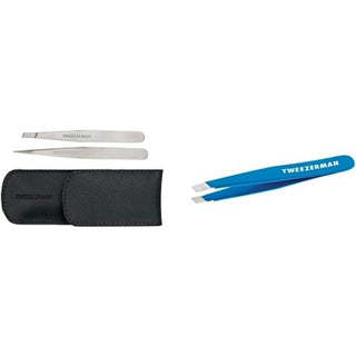 Tweezerman Petite Tweeze Set W/ Black Case (#4048-BR)