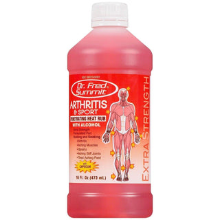 Dr. Fred Summit Arthritis And Sport Rubbing Alcohol, Penetrating Heat Rub