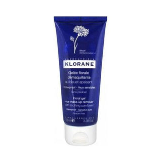 Klorane Floral Gel Eye Make-up Remover, Waterproof, 3.38 fl oz