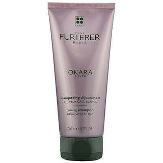 Rene Furterer OKARA SILVER toning shampoo  200 ml / 6.7 fl. oz.