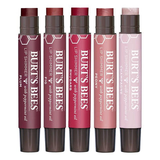 Burt's Bees Lip Shimmer, Caramel, With Peppermint Oil 0.09 Oz