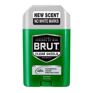 Brut Clear Shield Scent Deodorant 2.25 Oz Stick