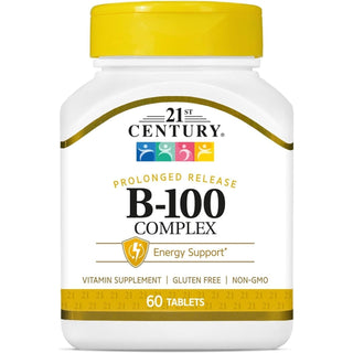 21st Century Vitamin B 100 Complex Tablets 60Ct