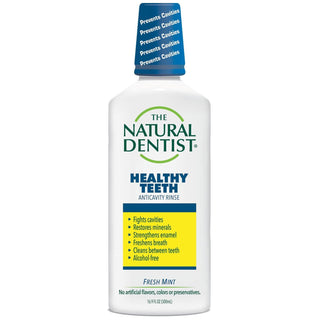 Natural Dentist The Healthy Teeth Fluoride Rinse, Fresh Mint ( Discontinued )