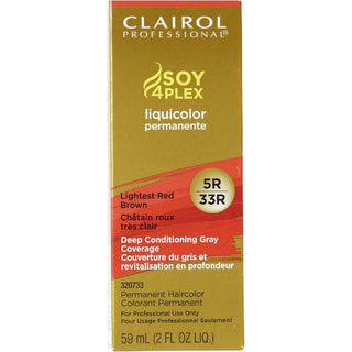 Clairol Professional Liquicolor Permanente Lightest Red Brown 2 Oz