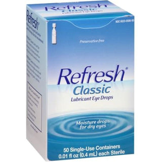Refresh® Classic Lubricant Eye Drops – Preservative-Free (Single-Use Containers)