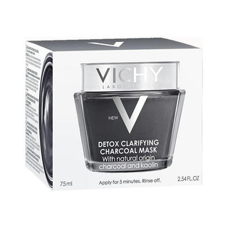 Vichy Charcoal Clay Face Mask - 2.54 fl oz