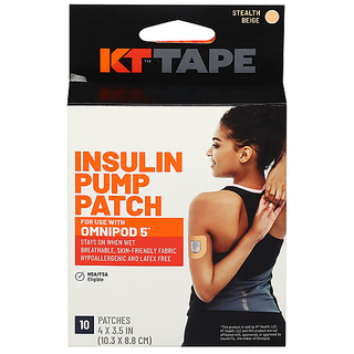 KT Tape Insulin Pump  Adh Patch Omnipod 5 10Ct