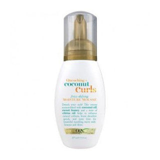 OGX Quenching + Coconut Curls Frizz-Defying Moisture Mousse, 8 Fl Oz