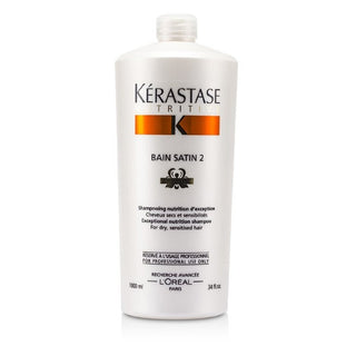Kerastase Nutritive Bain Satin 2 Exceptional Nutrition Shampoo (For Dry, Sensitised Hair)