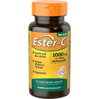 American Health Ester-C With Citrus Bioflavonoids, 1000 Mg, 45 Vegetarian Tablets