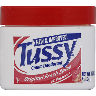 Tussy Cream Deodorant, Original Fresh Spice 1.7 Oz