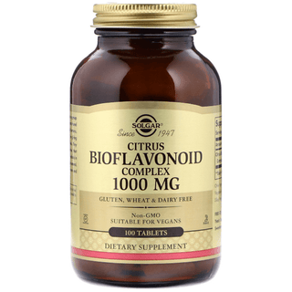 Solgar Citrus Bioflavonoid Complex (Vitamin C) 1000mg 100 Tablets