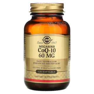 Solgar Megasorb CoQ-10 60mg 120 Softgels