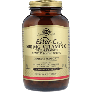 Solgar Ester-C? Plus Vitamin C 500mg 250 Vegetable Capsules
