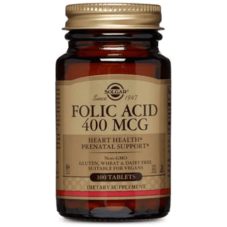 Solgar Folic Acid 400 mcg 100 Tablets