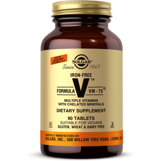 Solgar Iron-Free Formula VM-75 60 Tablets