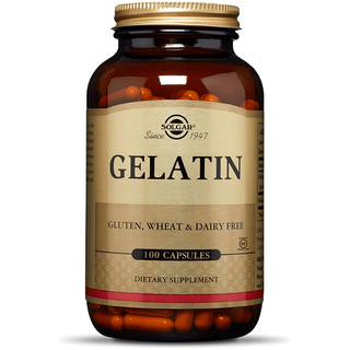 Solgar Gelatin with Calcium Carbonate 100 Capsules