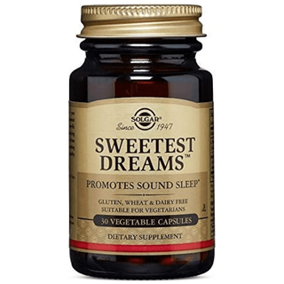 Solgar Sweetest Dreams (Supplying L-Theanine and Melatonin) 30 Vegetable Capsules