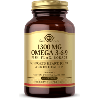 Solgar 1300 mg Omega 3-6-9 60 Softgels