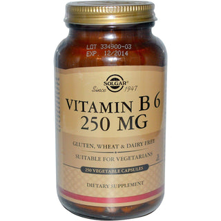 Solgar Vitamin B6 250mg 100 Vegetable Capsules