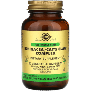 Solgar FP Echinacea/Cat's Claw Complex 60 Vegetable Capsules