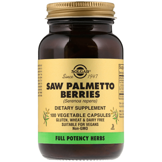 Solgar FP Saw Palmetto Berries 100 Vegetable Capsules