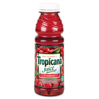 Tropicana Flavored Juice Beverage Blend Cranberry 15.2 Fl Oz Bottle