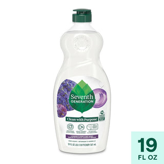 Seventh Generation Dish Liquid Soap - Lavender Flower & Mint -- 19 Fl Oz