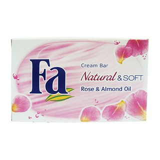 Fa Bar Of Soap 100g Natural & Soft , With Rose And Almond Oil